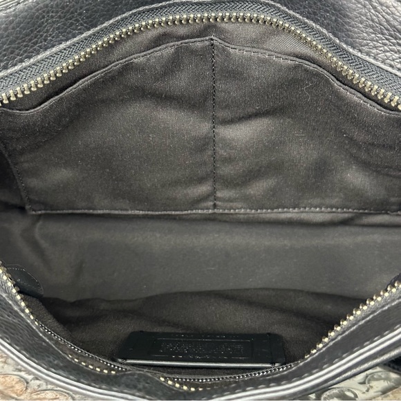 Coach Thompson Crossbody In Signature Jacquard With Varsity Stripe C5291 - Picture 4 of 13